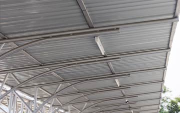 installing Old Thirsk metal roofing